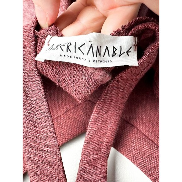 Women's V-Neck Sweater - Pink - Picture 5 of 7